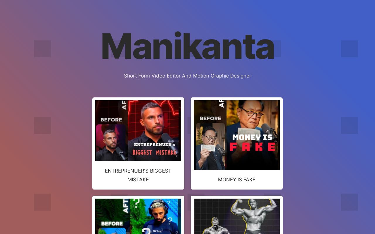 manikanta